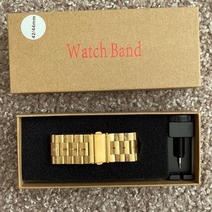 Gold Apple Watch Band